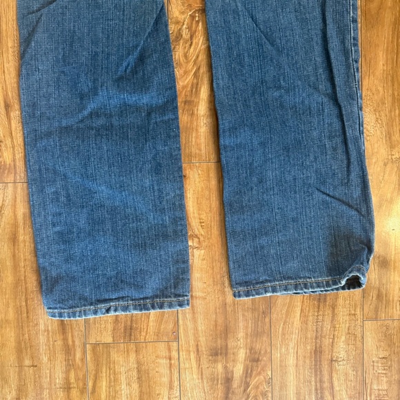 LEVIS 559 Men's Blue Relaxed Straight Fit Jeans Pants Size 31x32 - Picture 10 of 11